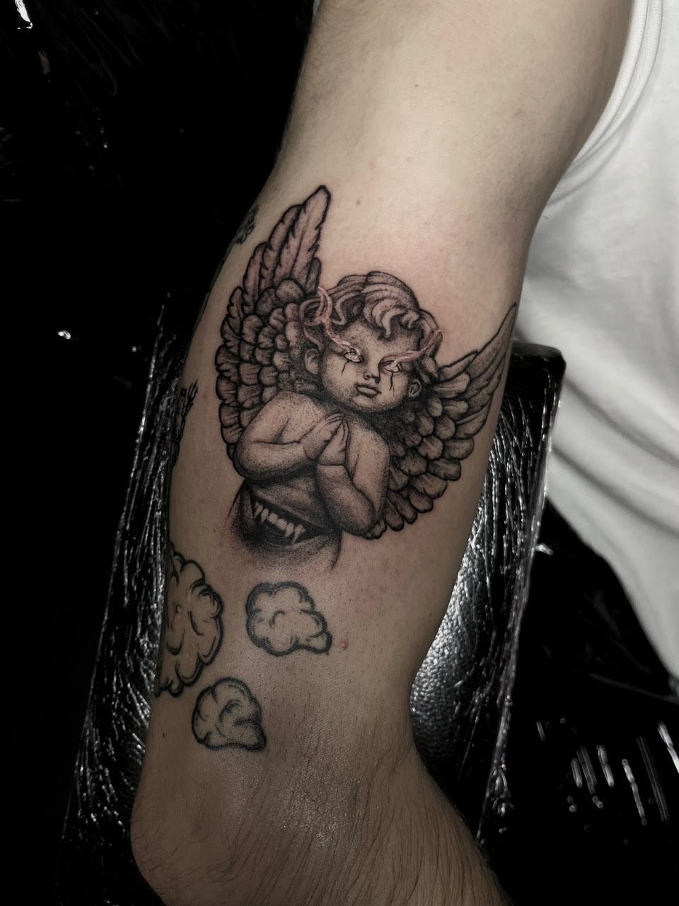 Angel tattoo