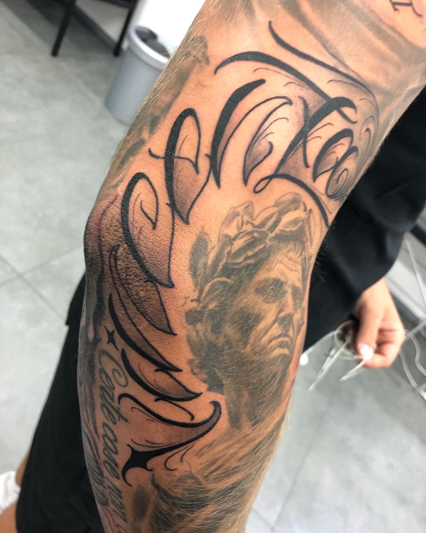 Arm tattoo