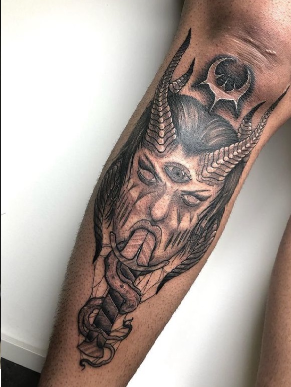 Demon tattoo