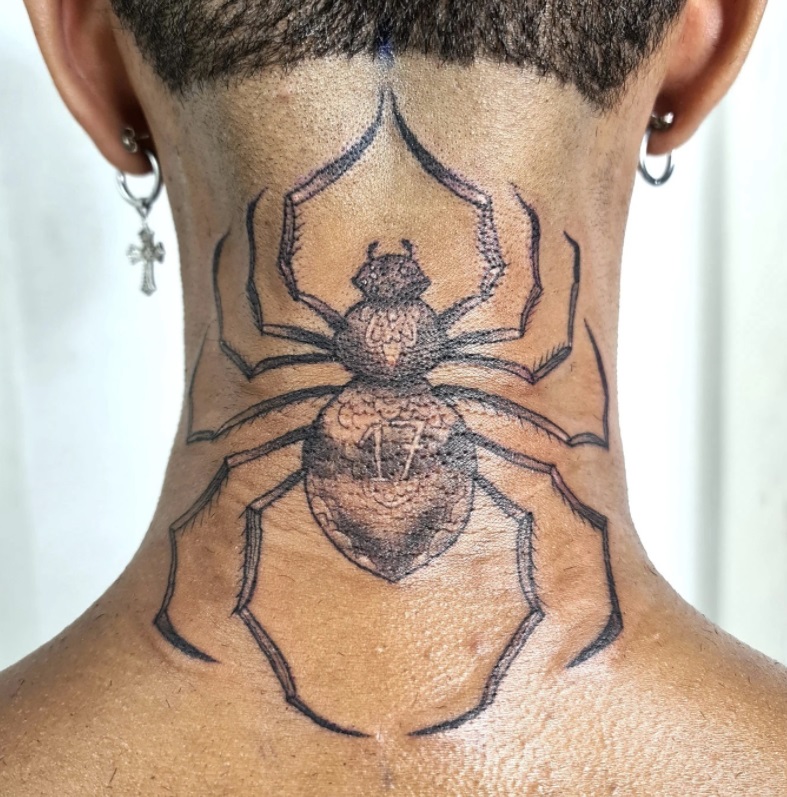 Araignée_tattoo