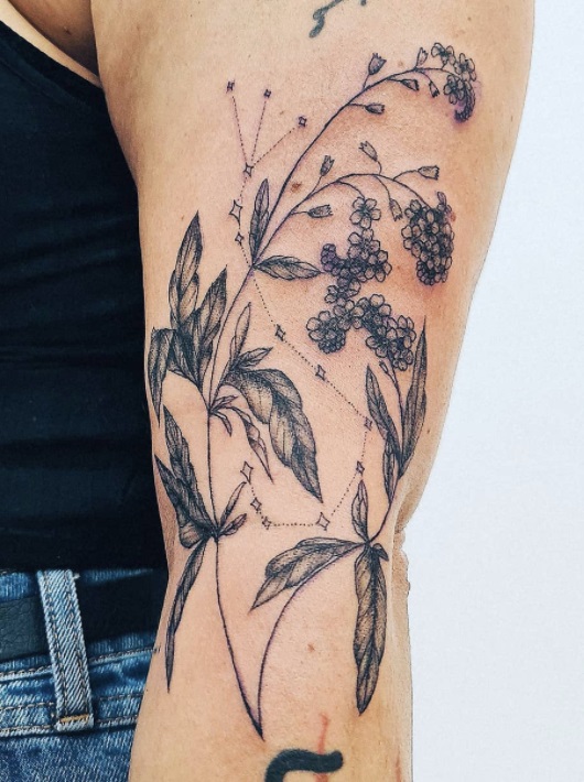 Flora tattoo