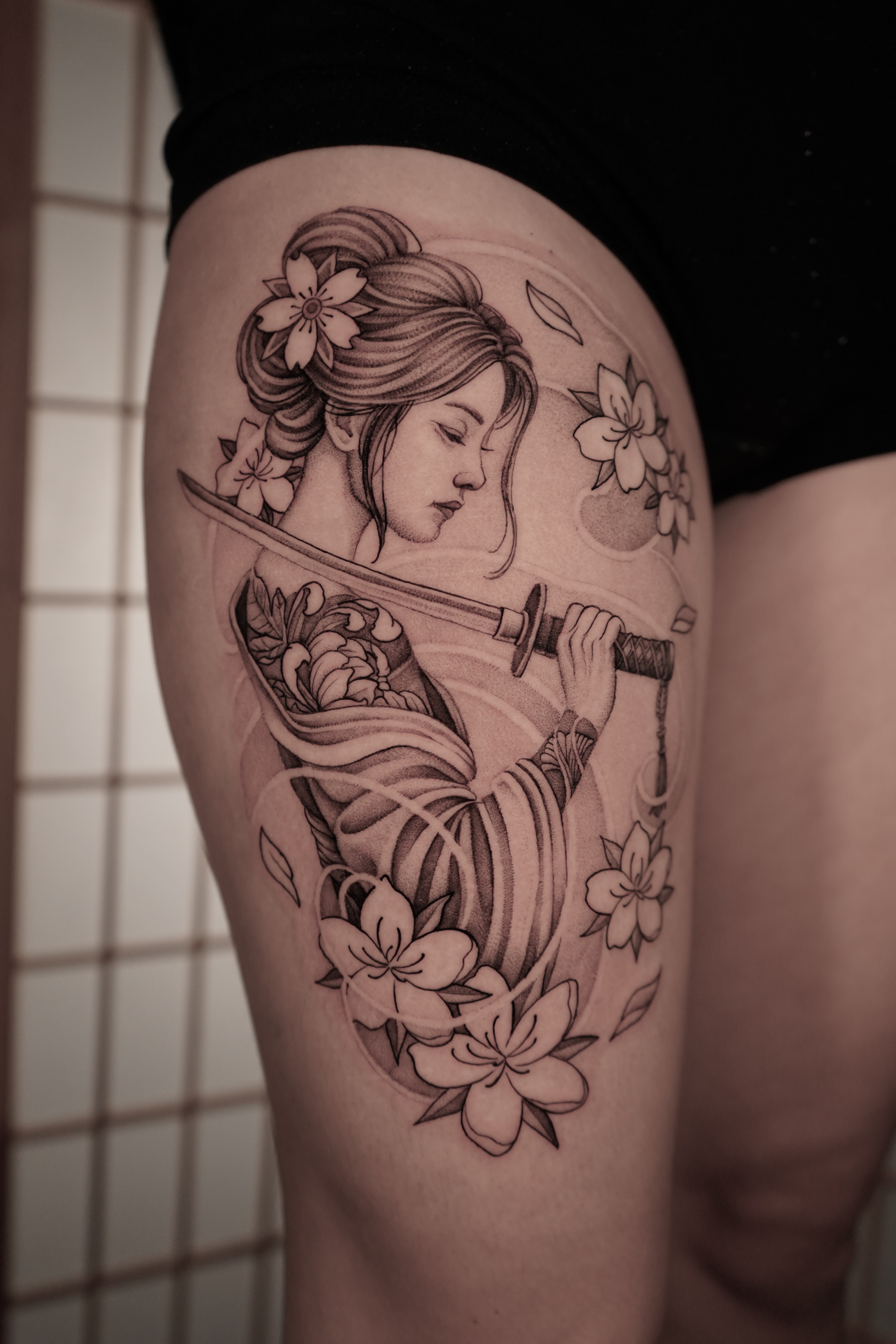 Tatouage de geisha