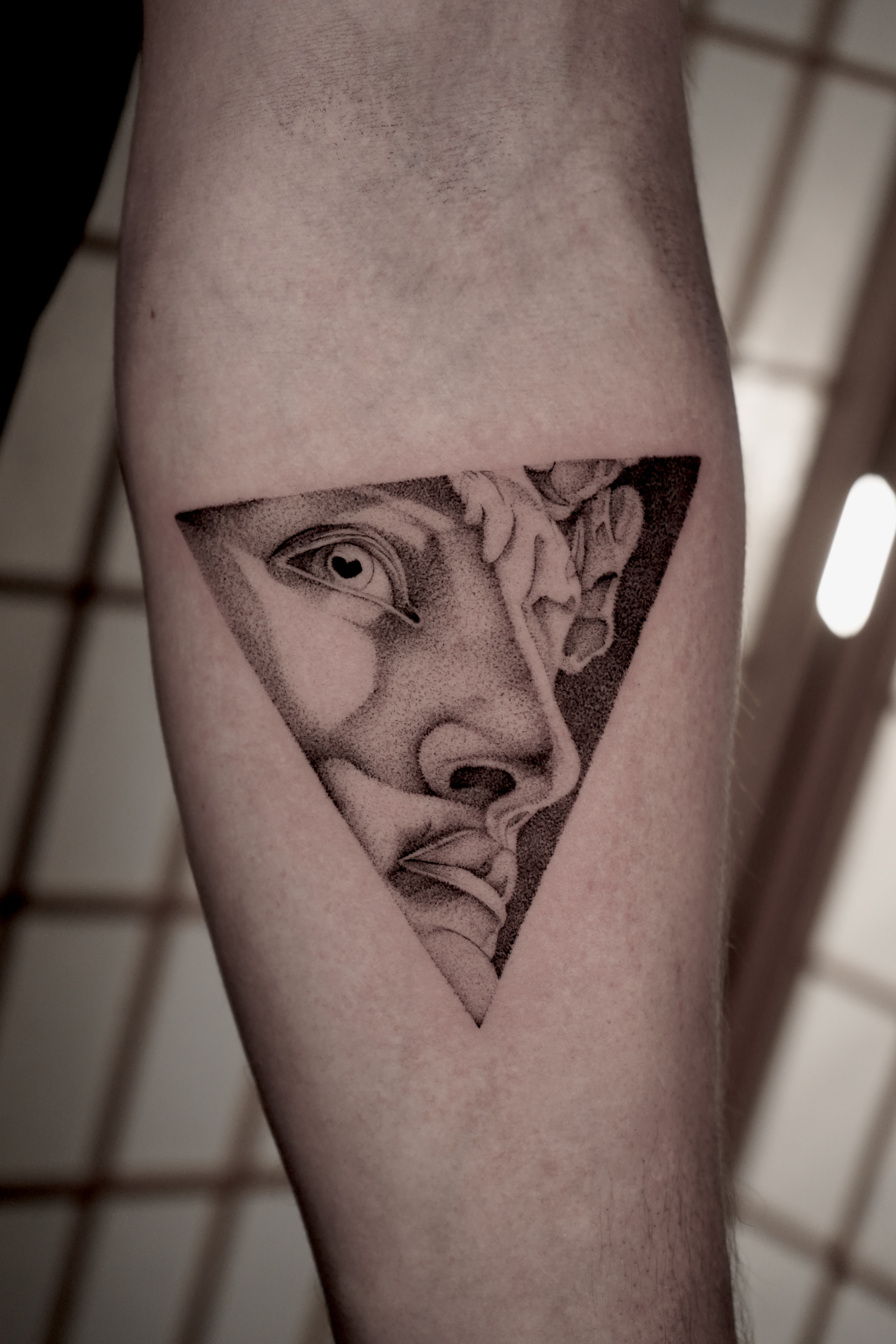 visage tatouage