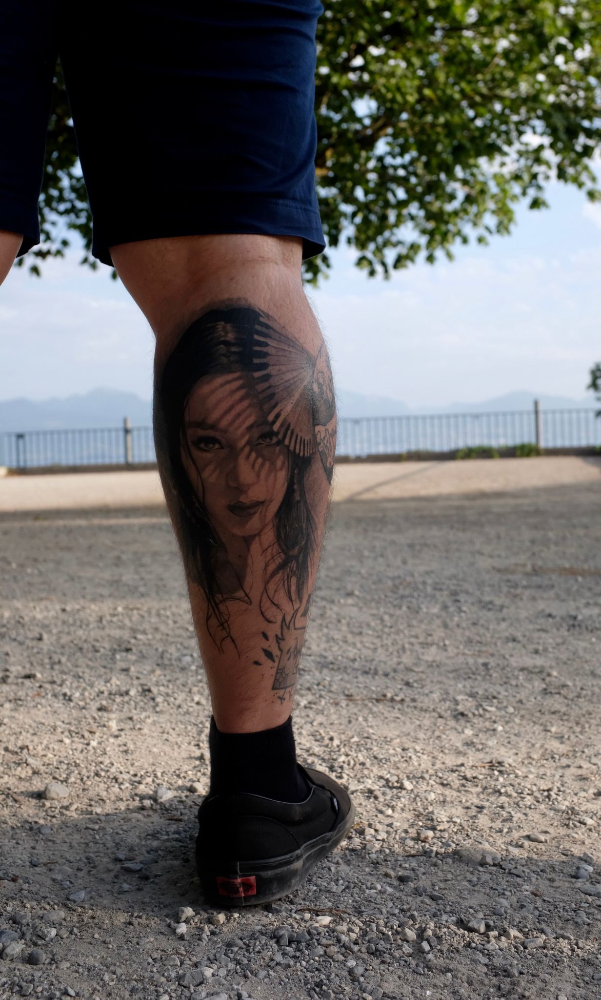 Geisha tattoo realism