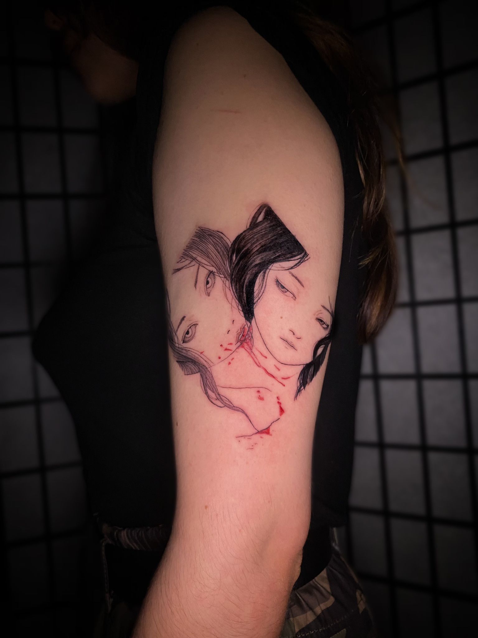 Vampire girls tattoo